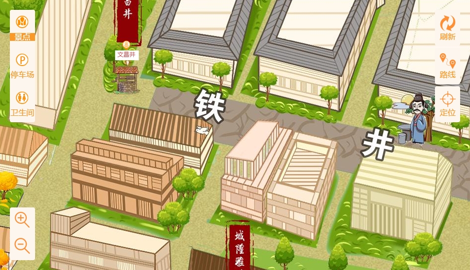 江门智慧景区：手绘地图与语音导览的完美融合